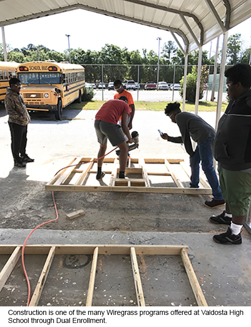 Wiregrass Construction Class at Valdosta High School